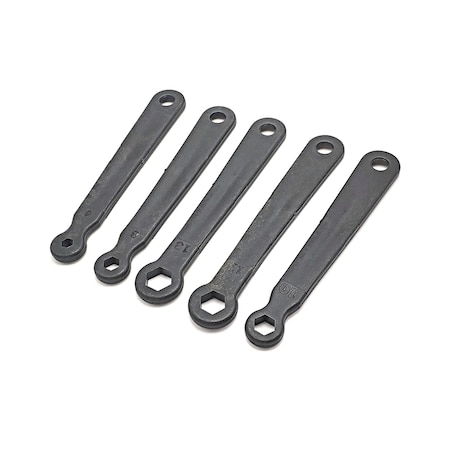 5 PC Metric, Plastic Wrench Kit